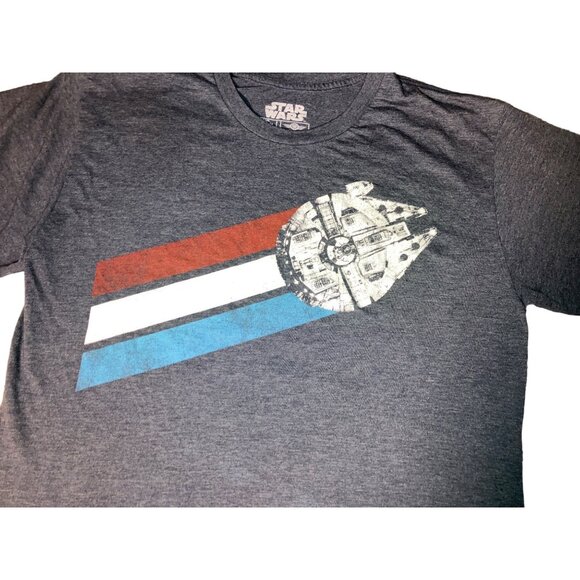 Star Wars: Millennium T-shirt Falcon  Logo  Size Men's M - Picture 2 of 7